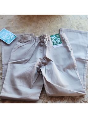 Classroom School Uniforms Stretch Pants Boys Girls Size 6 Khaki New